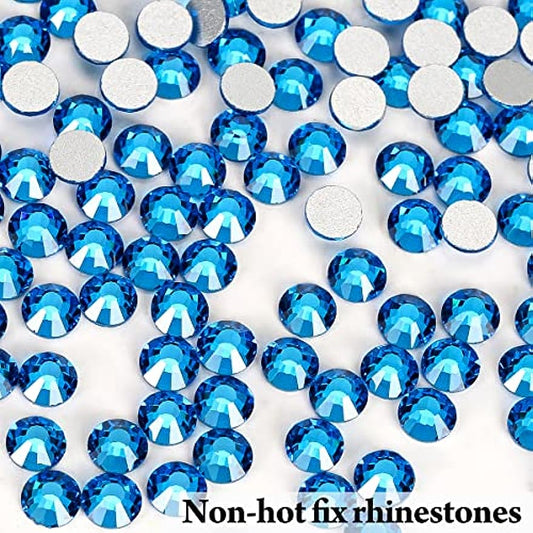 Novani Rhinestones 1440pcs SS20 Glass Rhinestones Crystal Flatback